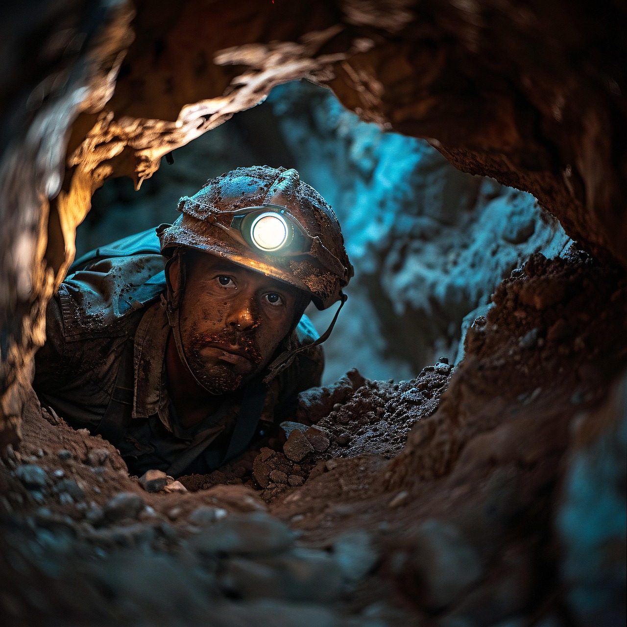 ai generated, caving, explorer, headlamp, cave, underground, tight, narrow, spelunking, helmet, adventure, subterranean, passage, crawling, confined, exploration, rock, geology, dirt, headlight, safety, gear, hardhat, determination, spelunker, darkness, caving, headlamp, headlamp, headlamp, cave, cave, cave, cave, underground, underground, underground, underground, exploration, exploration, exploration, exploration, exploration, geology, safety, safety, safety